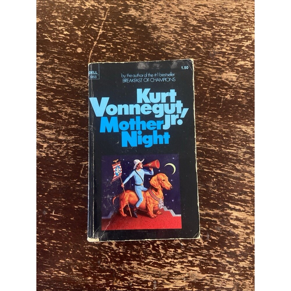 Kurt Vonnegut Vintage Mother Night Sixth Printing 1975 Dell Paperback Book